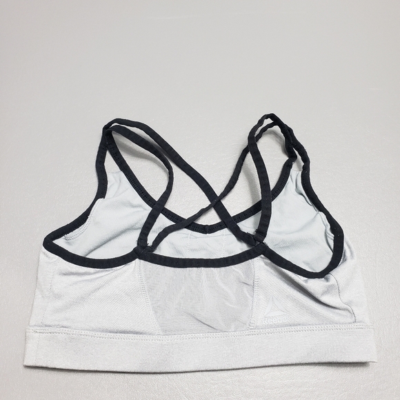 Reebok gray spots bra size small - Picture 3 of 8